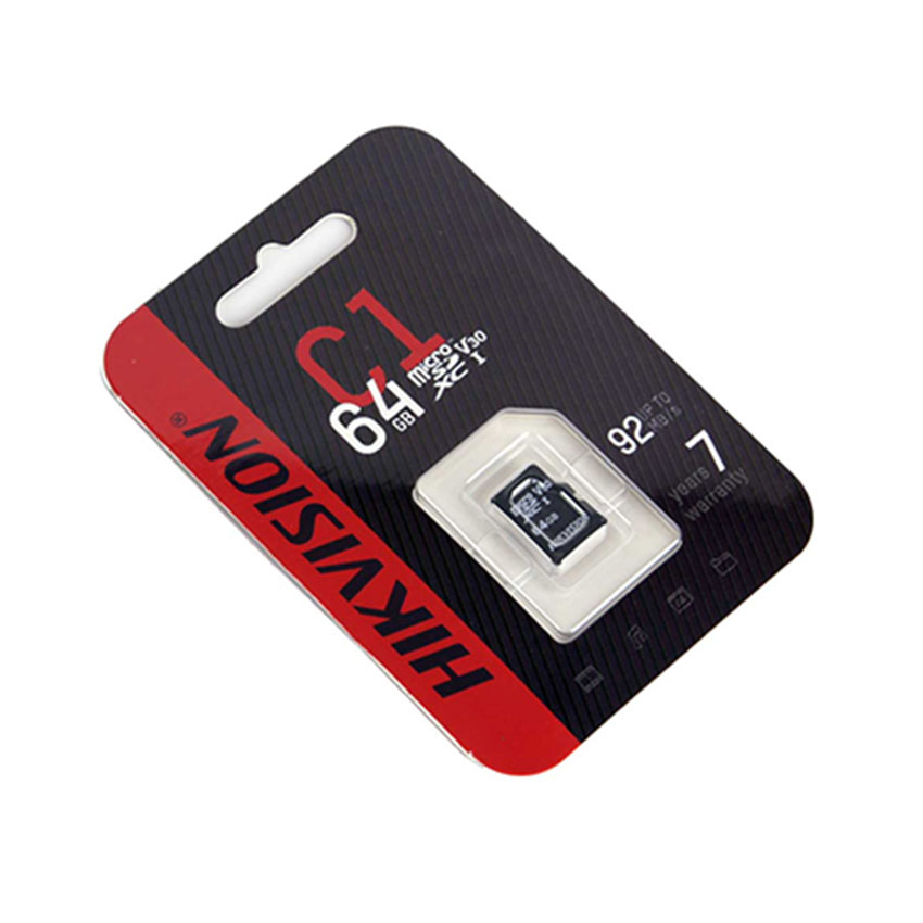 Thẻ nhớ Micro SD + Adapter hiệu Hikvisionmax 64G