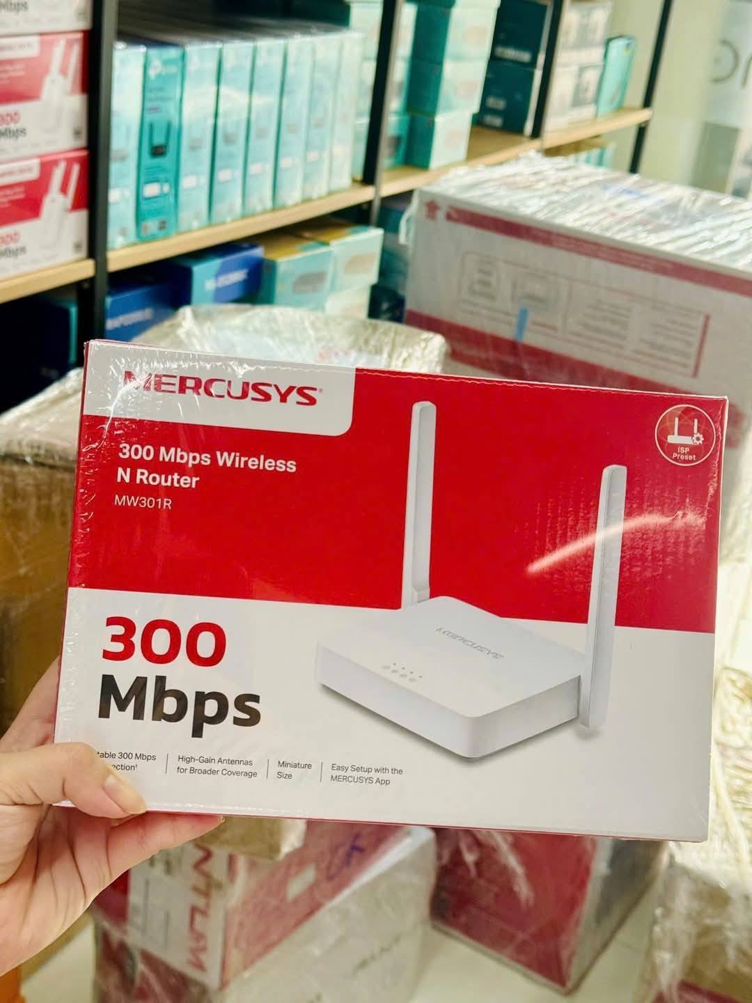  bộ kích sóng Wifi Mercusys MW300RE