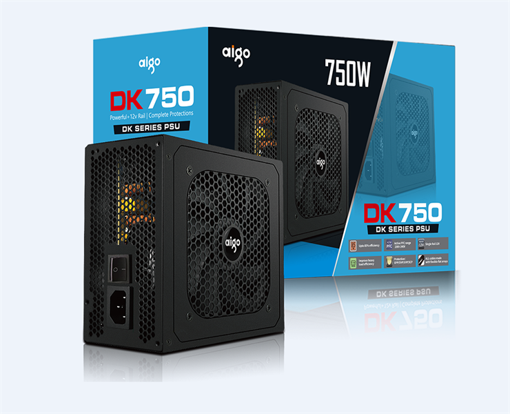 Bộ nguồn máy tính DK750, 750W Aigo