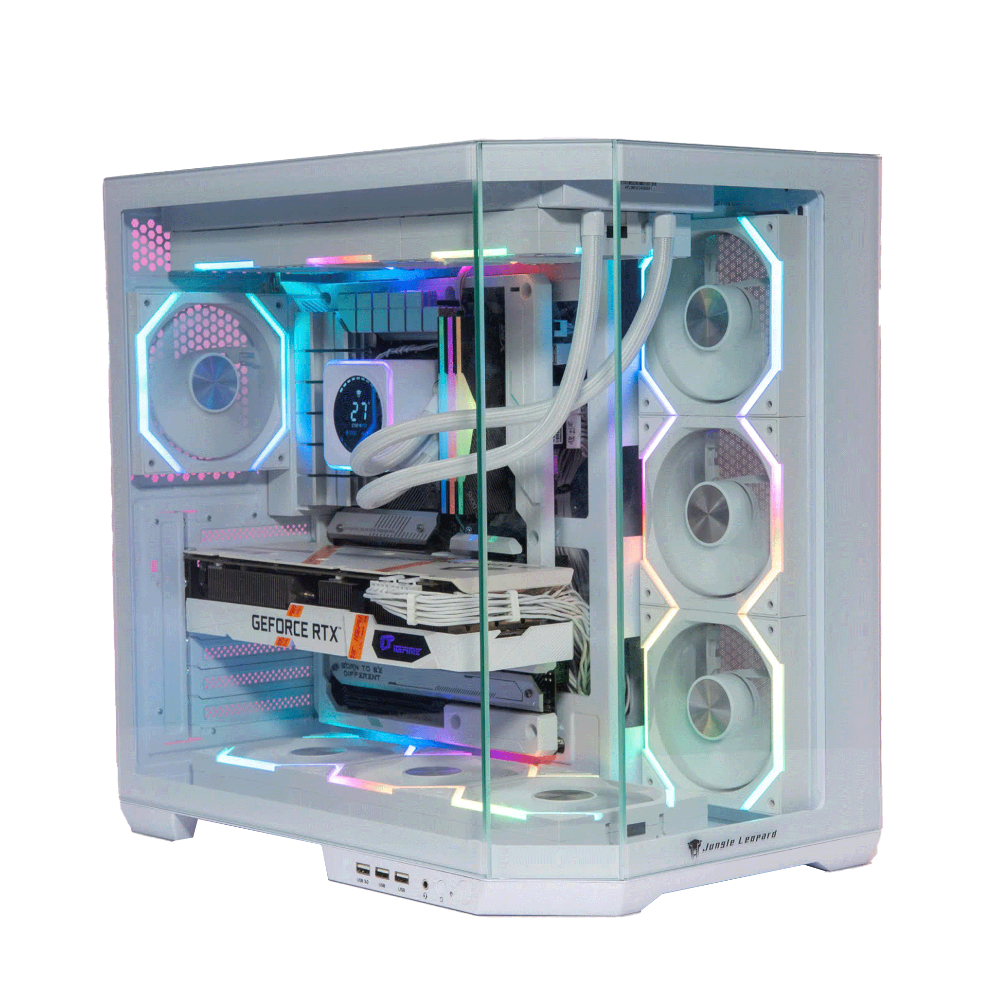 Case AS-01 white, hiệu: Leopard