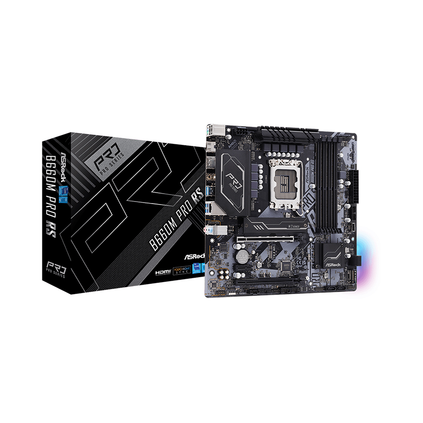 Tấm mạch ASROCK B660M PRO RS