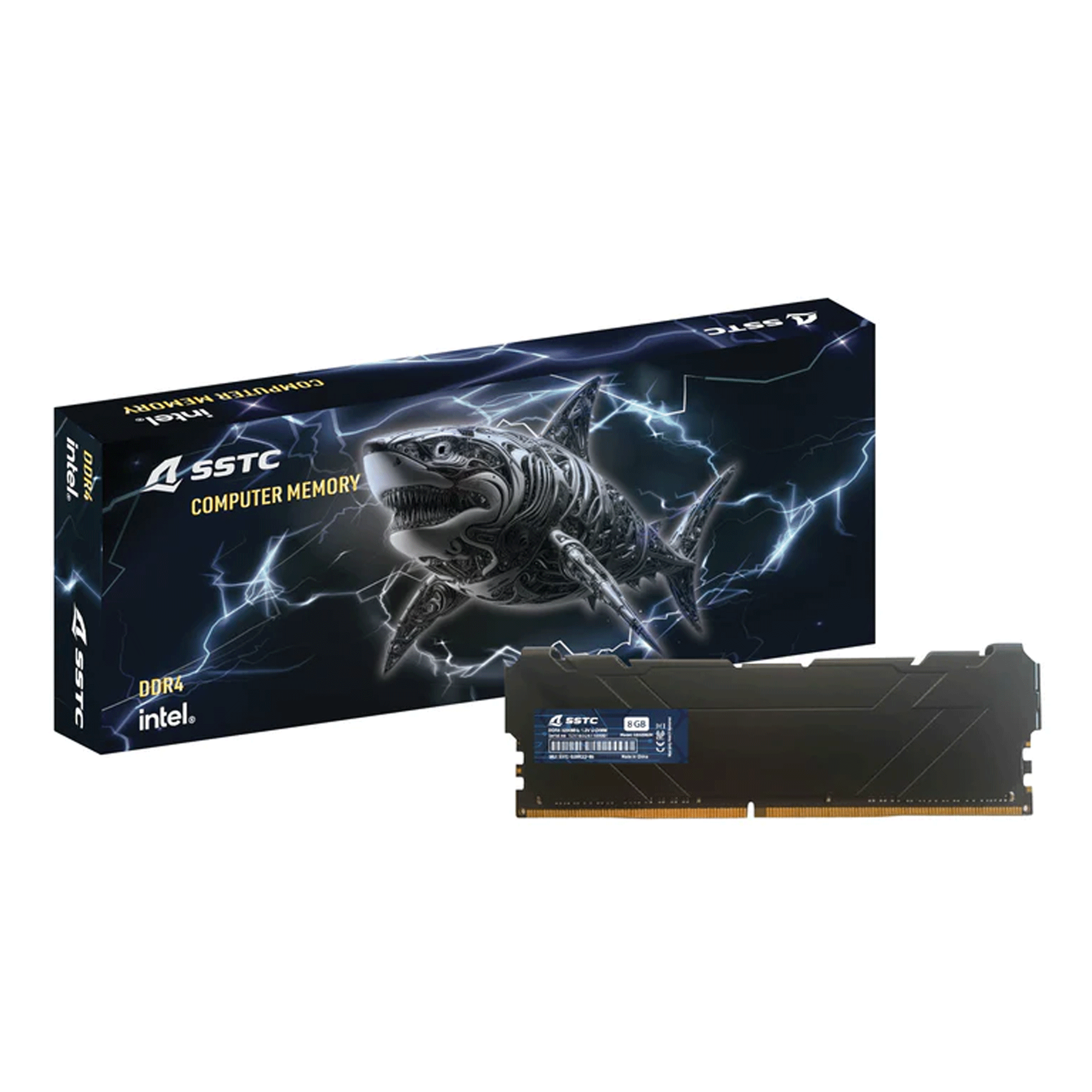 Ram hiệu SSTC 8GB DDR4 3200Mhz UDIMM; model: U3200I-C22-8GB