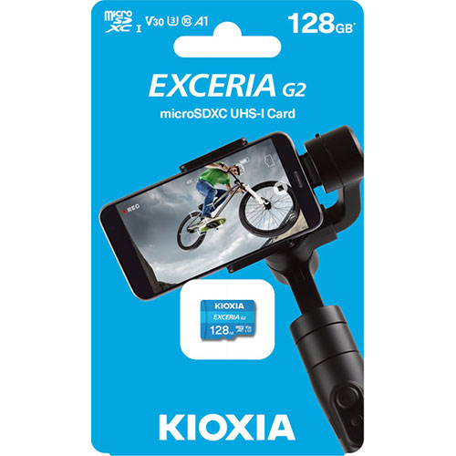 Thẻ nhớ EXCERIA CL10 U3 V30 4K A1 128GB Kioxia