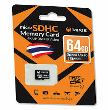 Thẻ nhớ Mixxie dung lượng 64G MicroSD