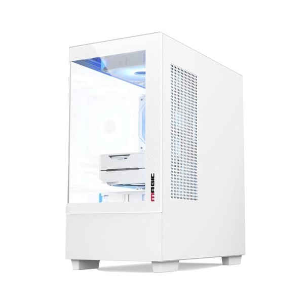 Vỏ case máy tính MIX TOWER AIR WHITE, Hiệu Magic