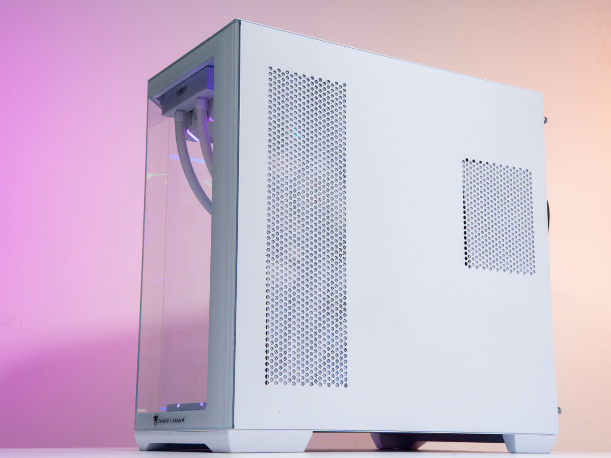 Vỏ máy tính AX-1 White Hiệu: Leopard