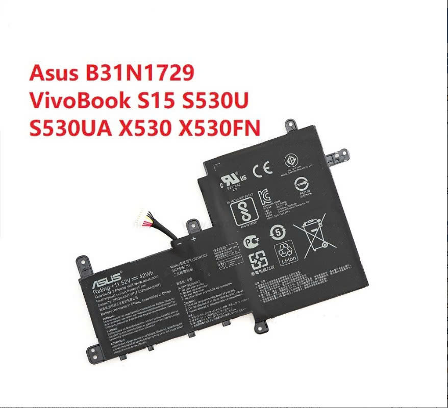 Pin laptop VivoBook S15 S530 – B31N1729 (3 cell)