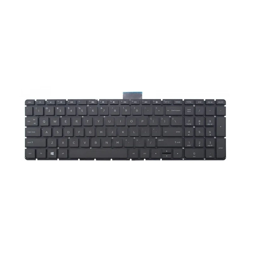 Bàn phím laptop HP 15-BS màu đen
