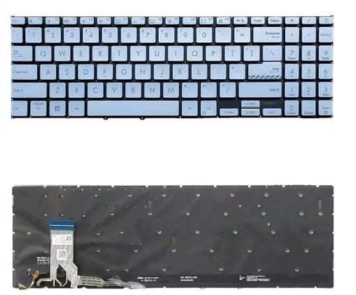 Bàn phím laptop Asus Vivobook 15 E1504, X1504, K3605, K3605ZV, K3605VC, K3504, M3504, S3504, M3605, M3503 (BẠC, LED, BH 6TH)