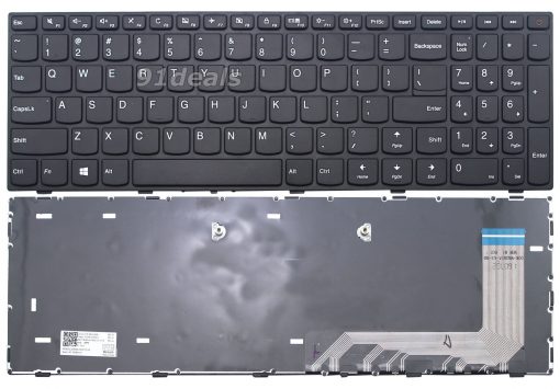 Bàn phím laptop Lenovo IdeaPad 110-15ISK, 110-17ACL, 110-17IKB, 110-17ISK – 110-15ISK (CÁP GÓC), Có Nút Nguồn