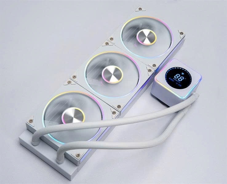Tản nhiệt nước CPU Jungle Leopard Astrobeat 360 digital ARGB màu trắng