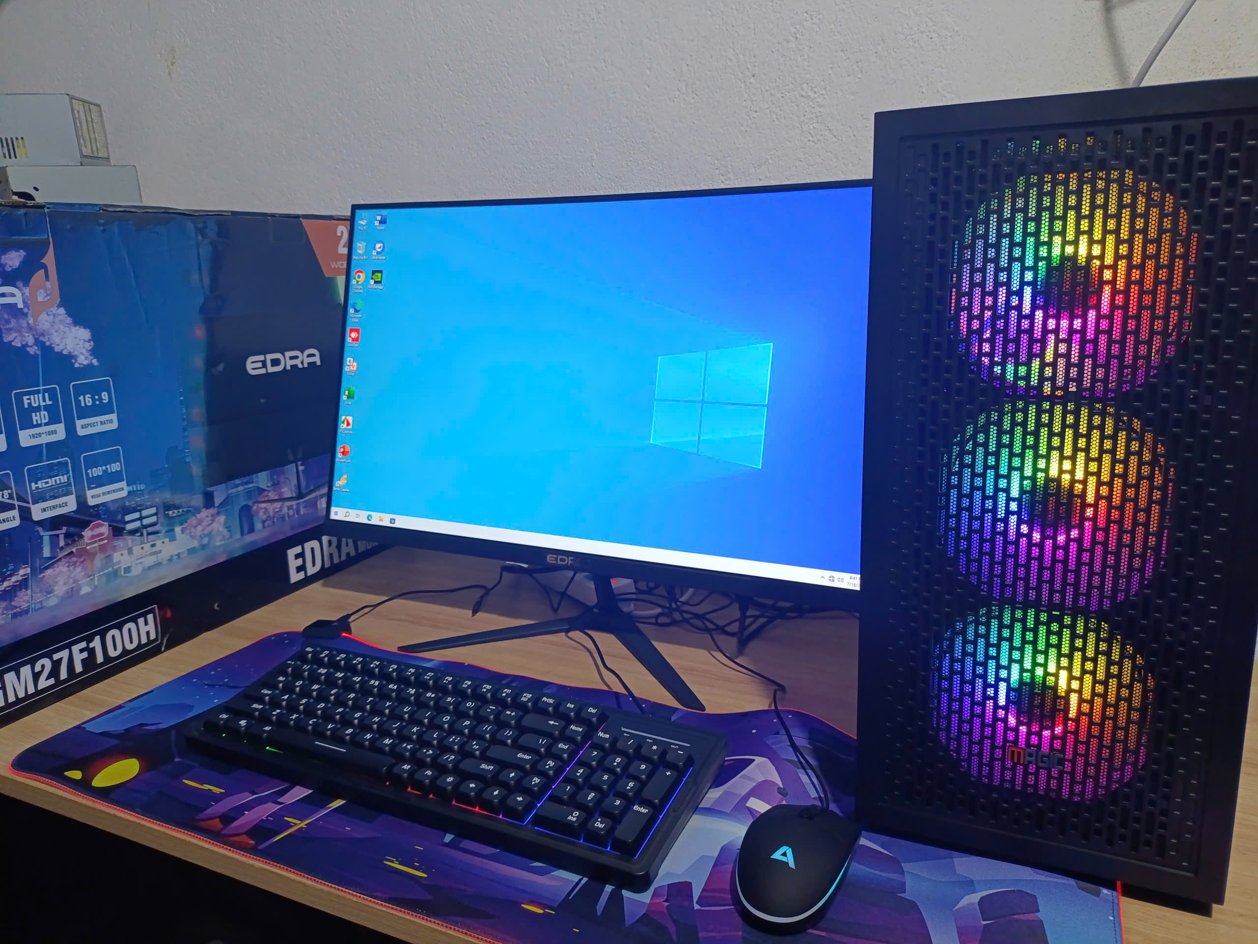 bộ PC chuyên giả lập, đồ họa, game – Dual Xeon E5 2696V3 | RAM 64GB | VGA GTX 1060