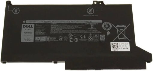 Pin laptop Dell Latitude 5300 7300 7400, 0G74G 42WH (ZIN) – 4 CELL