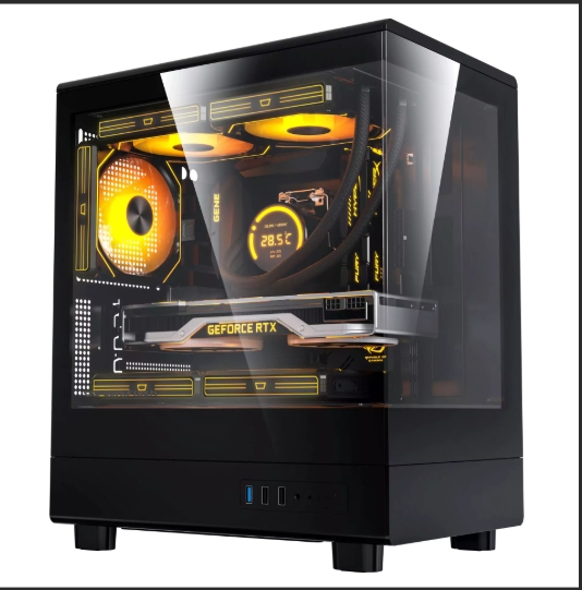 VỎ CASE DARKFLASH DB330M GLASS BLACK (Full M-ATX 240MM)