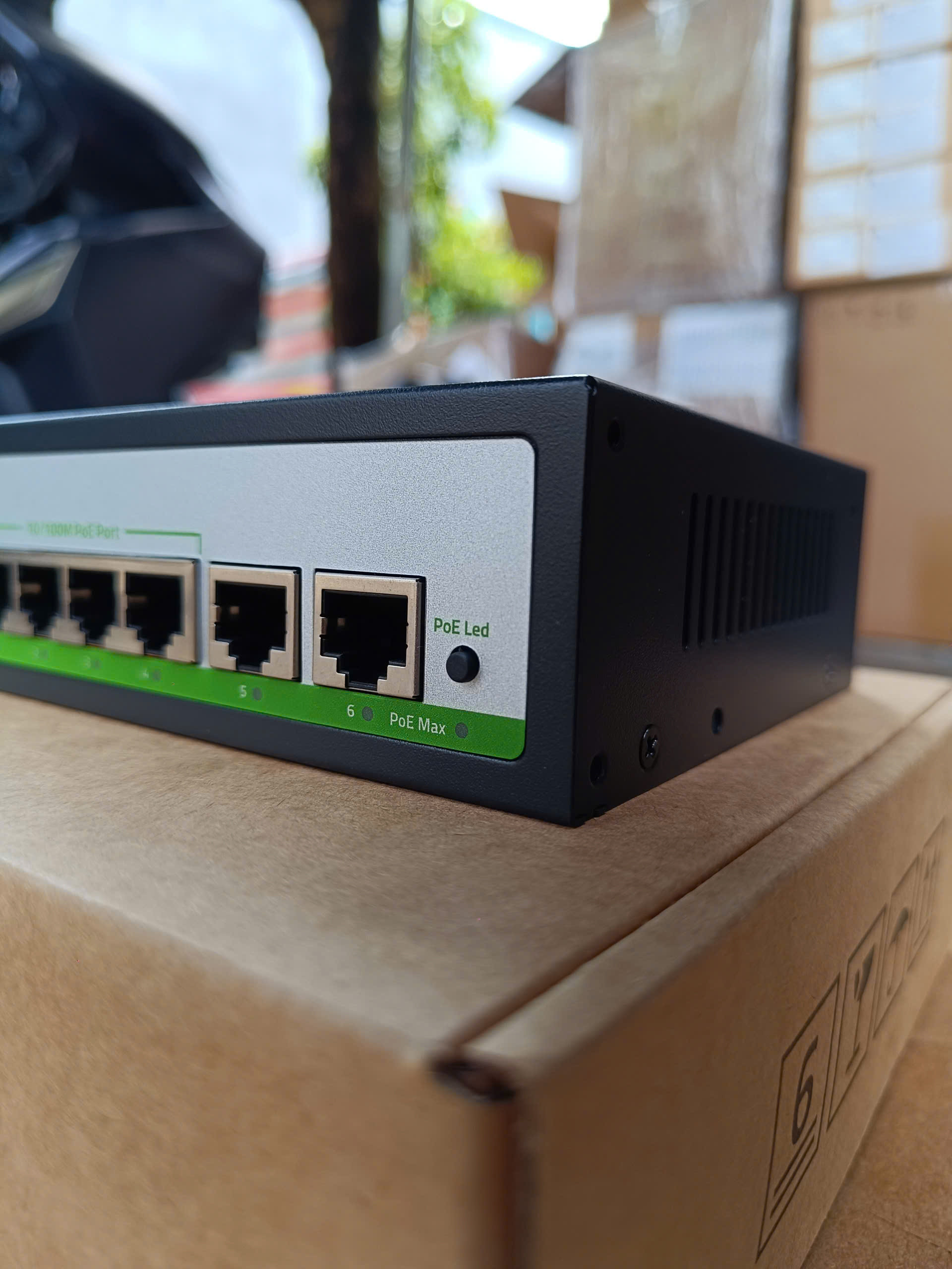 Switch Poe 4 port Tiandy TC-P3S06 SpecF0420AT 55w