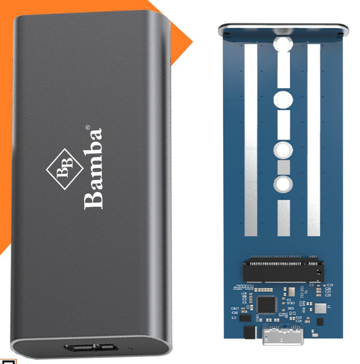Hộp đựng Ssd Bamba B8 M2(Nvme) – USB 3.1