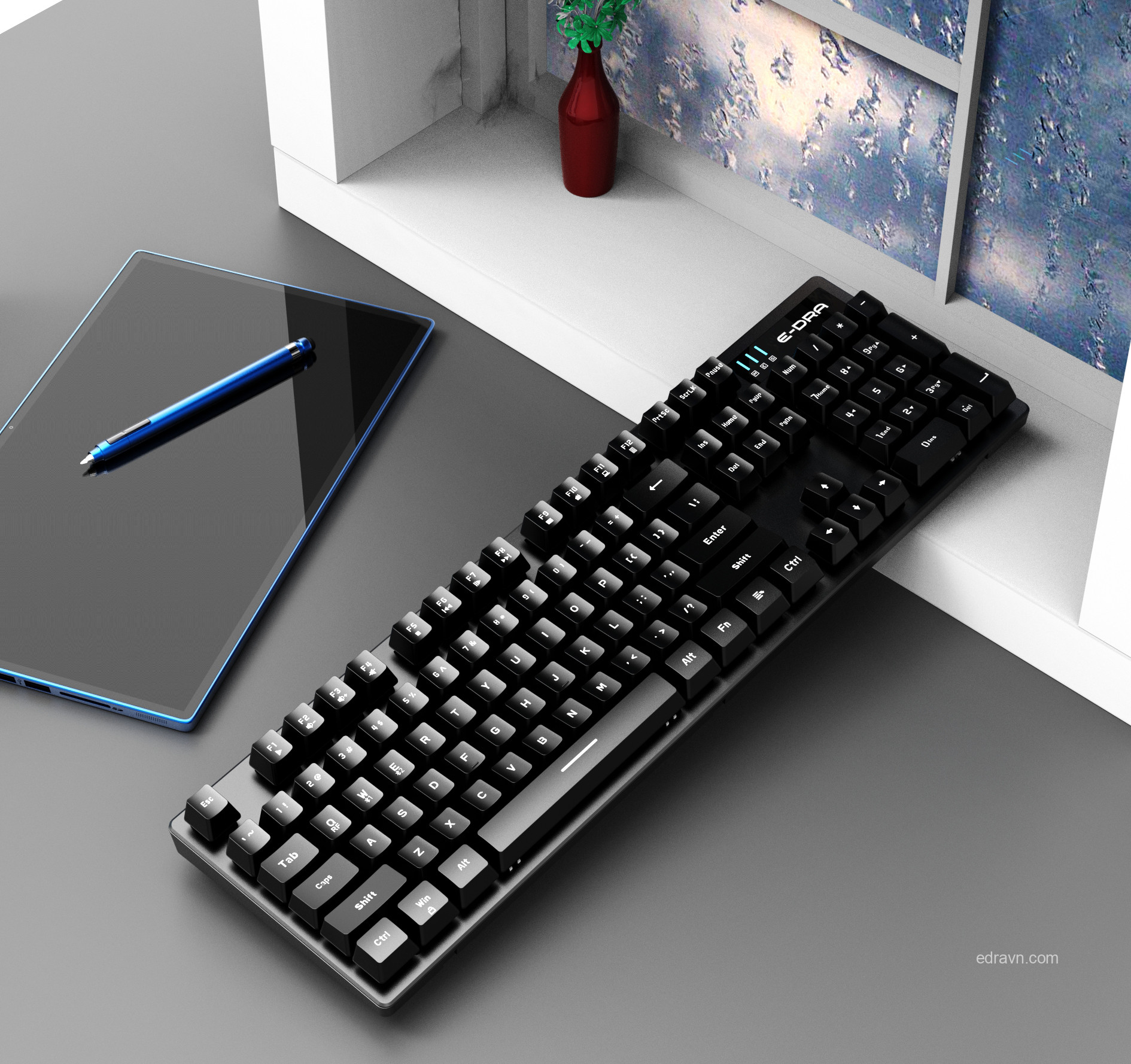 Bàn phím EK314W hiệu E-Dra