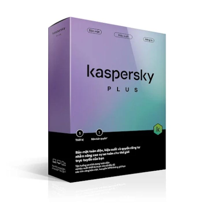 Bản quyền phần mềm Kaspersky Plus SEA 5-DVC 1Y (KL10424UEFS)