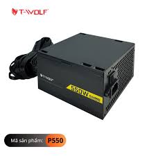 Bộ nguồn công suất: 550W, hiệu T-Wolf, model: TW-P550