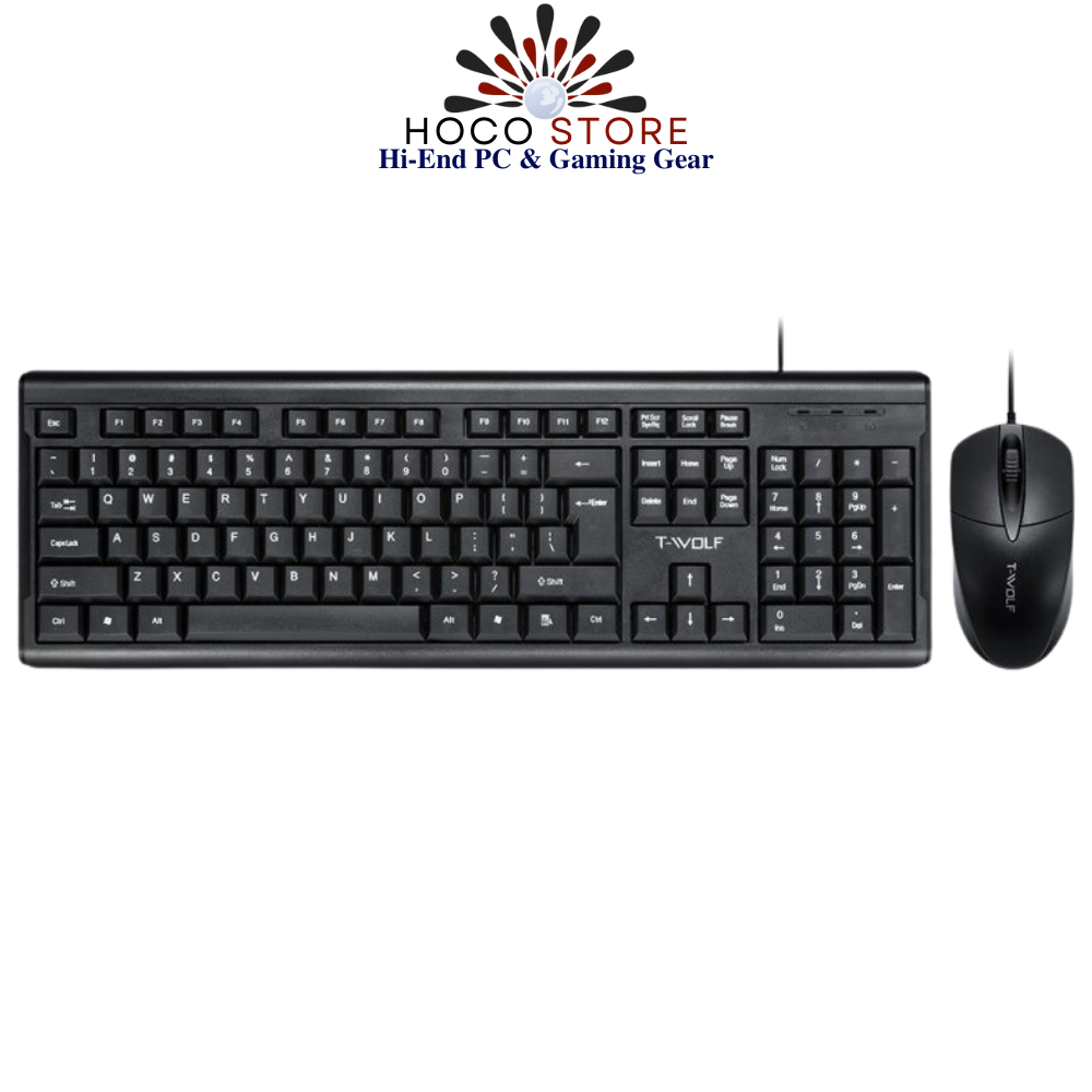 Bàn phím và chuột có dây hiệu T-Wolf model: TF500