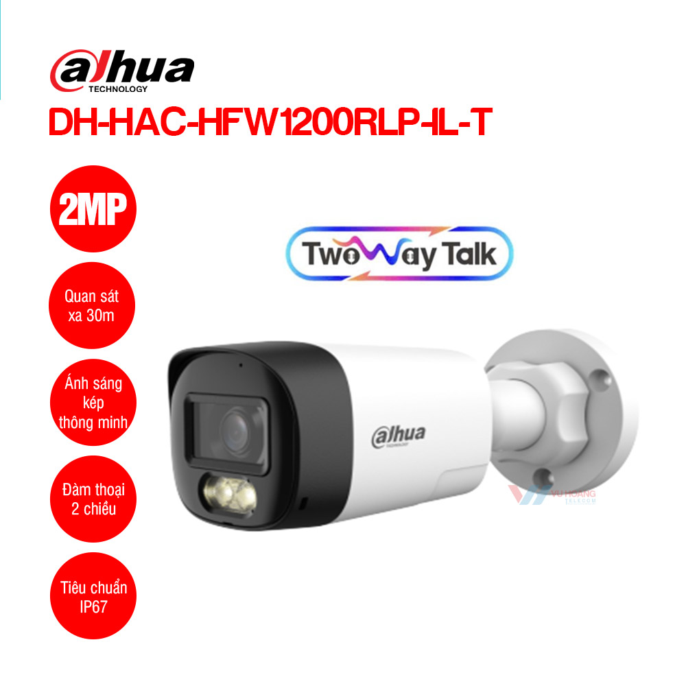 Camera Dahua DH-HAC-HFW1200RLP-IL-T 2mp