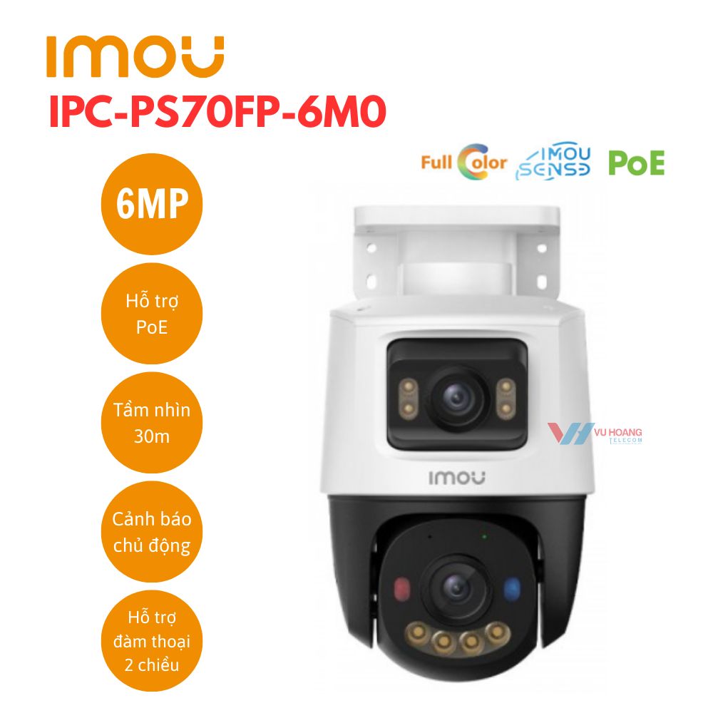 Camera IPC-PS70FP-6M0; Hiệu Imou