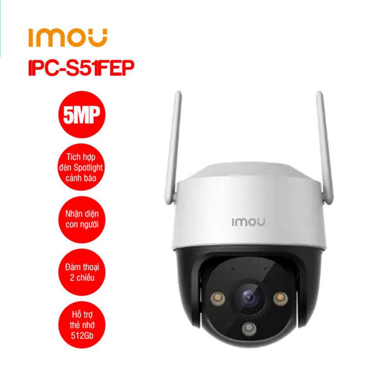 Camera IP ngoài trời Imou IPC-S51FEP