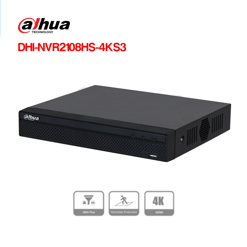 Đầu ghi hình KTS 8 kênh DHI-NVR2108HS-4KS3