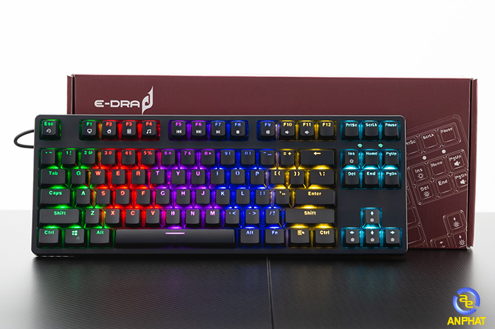 Bàn phím cơ E-DRA EK387L RGB