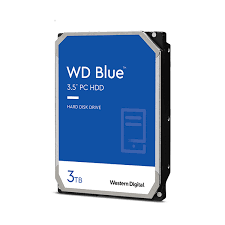 Ổ cứng Desktop WD Blue 3.5, SATA 3TB WD30EZAZ