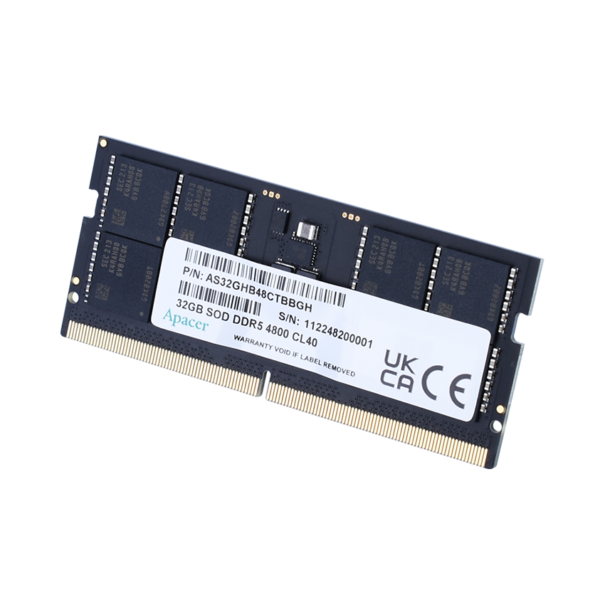 Bộ nhớ máy tính xách tay Apacer DDR5 16G 5600 SODIMM