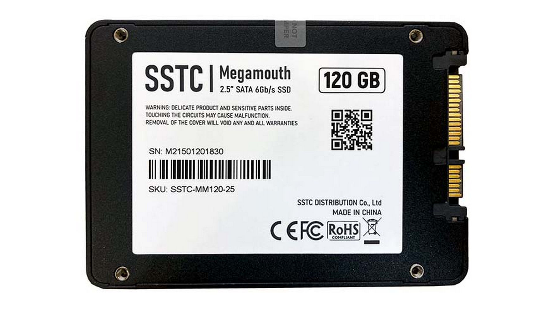 Ổ cứng SSD 120GB hiệu SSTC-MM120-25