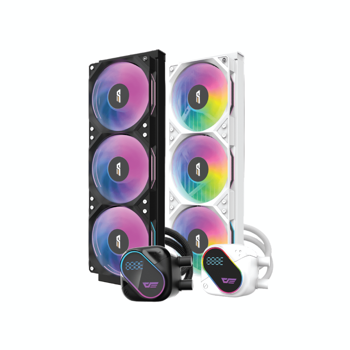 Tản nhiệt DO360, hiệu Darkflash, màu trắng