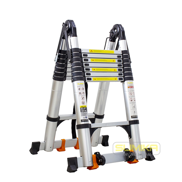 Thang nhôm rút chữ A Sumika. Model: SK500D New