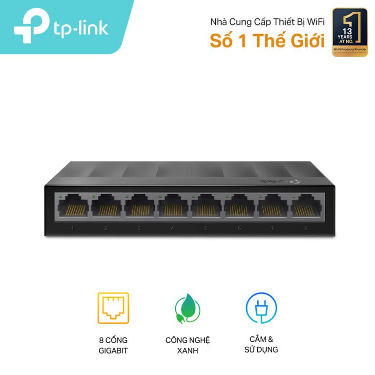 Thiết bị chuyển mạch TP-LINK, LS1008G