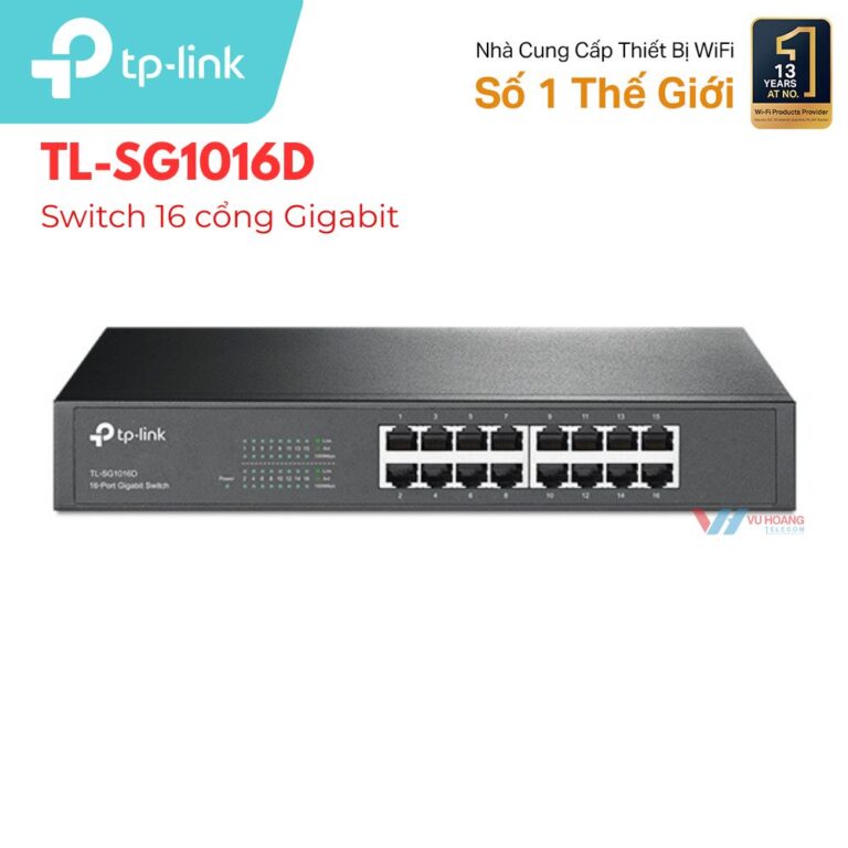 Thiết bị chuyển mạch TP link-SG1016D