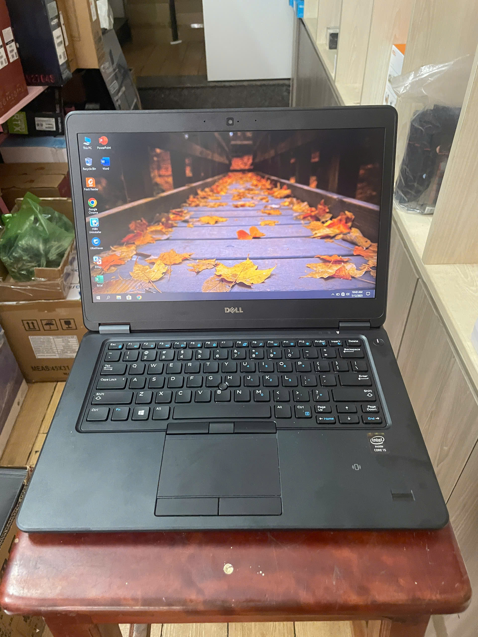 Laptop Dell Latitude E7450 | Intel Core i5-5300U Ram 8GB SSD 256GB HD+, Phím LED