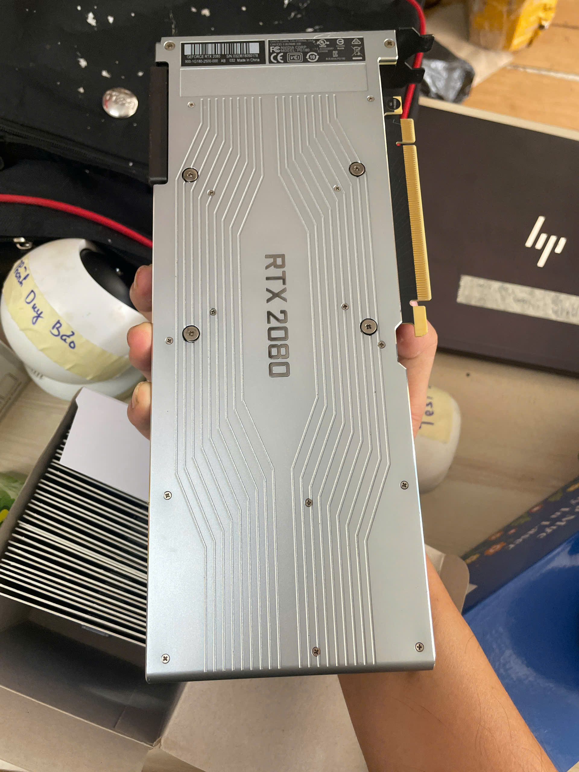 Card Vga NVIDIA GeForce RTX 2080 8GB ( 2ND )