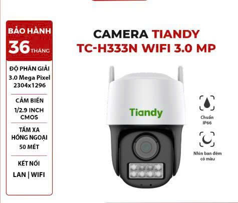 Camera IP 3MP TIANDY TC-H333N