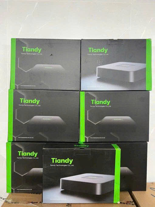 Đầu Ghi camera IP Tiandy TC-R3105 5 Kênh H.265, Hỗ Trợ RAID, Kết Nối ONVIF