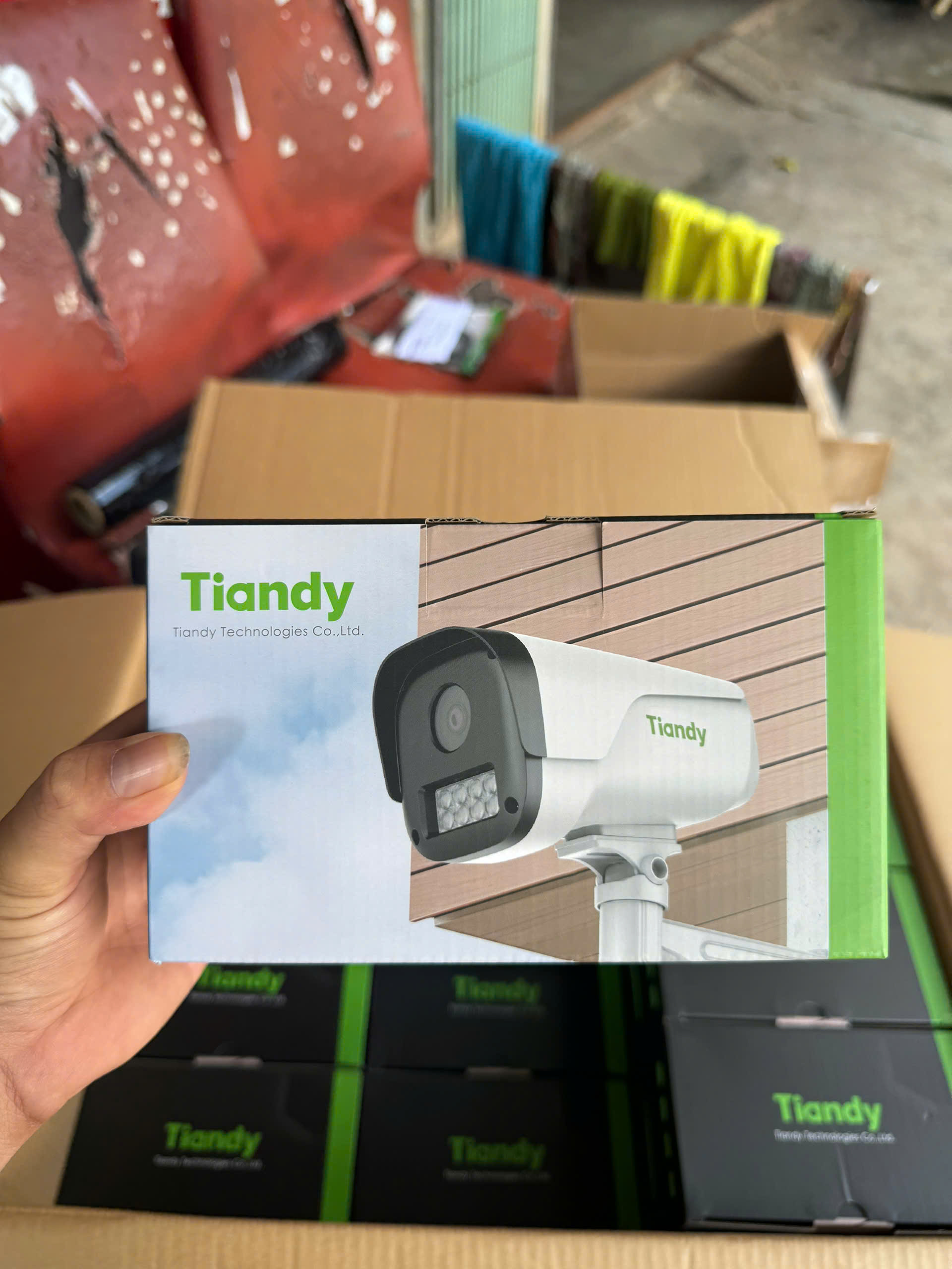 Camera IP Tiandy TC-C33ZN 3MP thân chính hãng